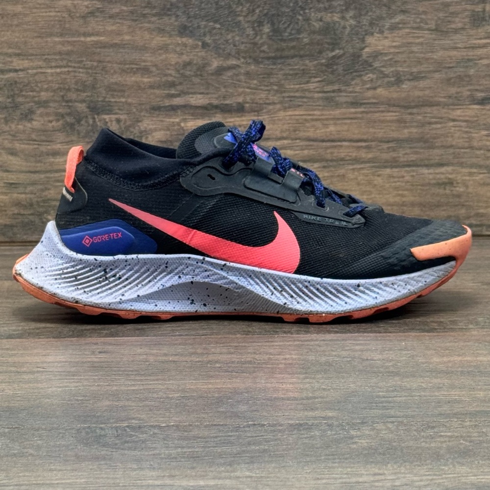 Nike Shoes Womens 7.5 Pegasus Trail 3 GTX Black Running Sneakers DC8794-002-READ